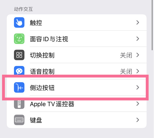 巨野苹果14维修店分享iPhone14 Plus侧键双击下载功能关闭方法 