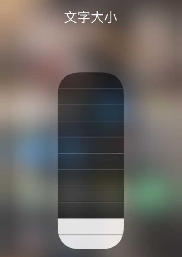 巨野苹果手机维修分享小技巧：在 iPhone 控制中心快速调节字体大小 