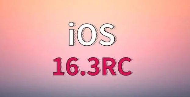 巨野苹果手机维修分享iOS 16.3 RC版升级_iOS 16.3 RC版一键刷机教程 